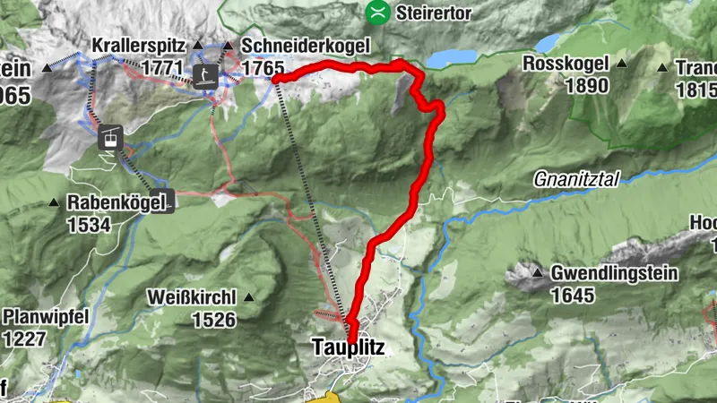 Wanderung von der Tauplitzalm über das Niederblas nach Tauplitz