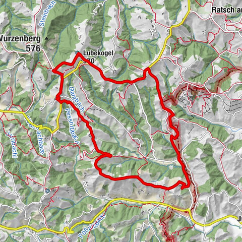Kleeblattwanderweg Nr. 3a - Wandern in Leutschach a.d.W.