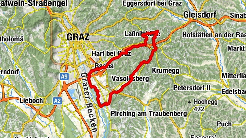 Hügelland Tour 733