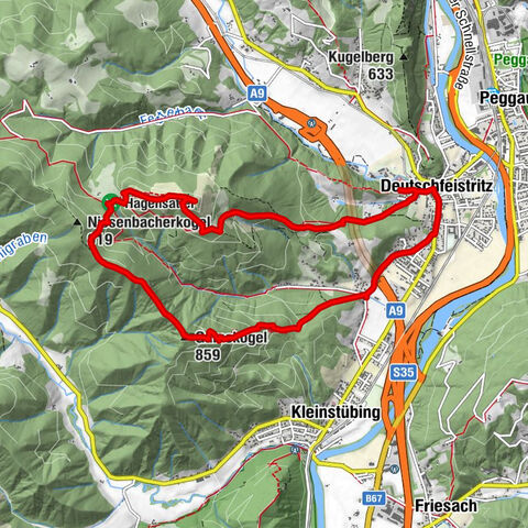Schartnerkogel und Gamskogel Rundwanderung