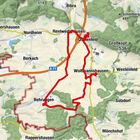 STADTRADELN - Grabfeld’s wilder Westen - Teil I