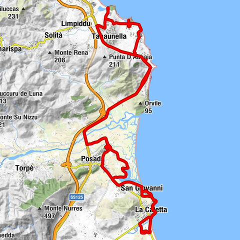 La caletta-Sa. Ana Beach