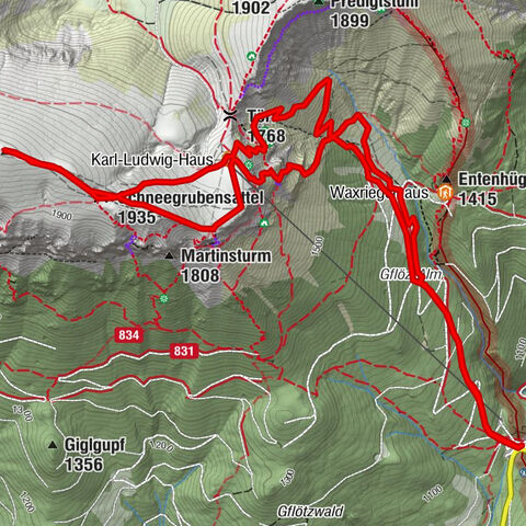 Raxgebiet: Mit Bonsi über den Karl Kantner Steig zur Rax (A/B)