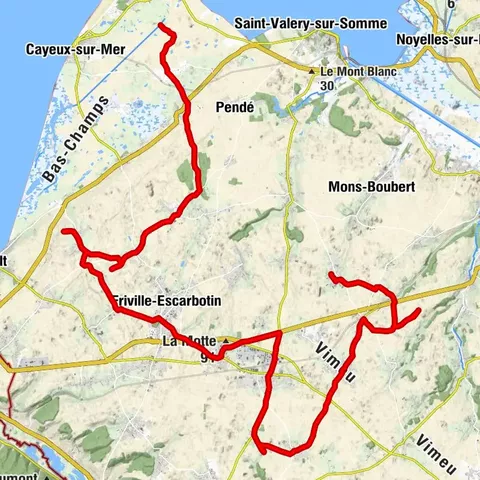 Las Cruces de Tuf: Franleu - Cayeux-sur-Mer