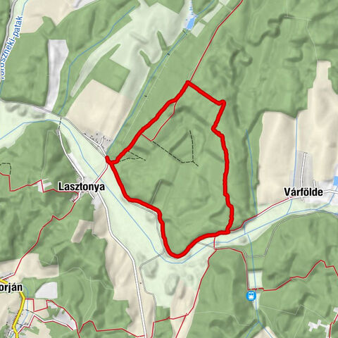 Lasztonya Válicka kerülő