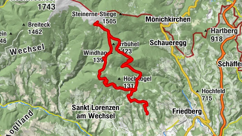Wexl Trails - Steirische Hüttentour