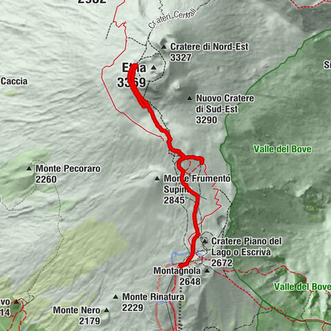 Etna crateri sommitali