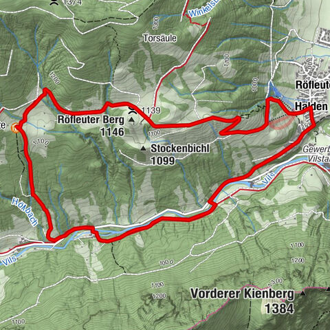 Excursión circular a la cabaña Edelsberghütte (anteriormente Gundhütte)