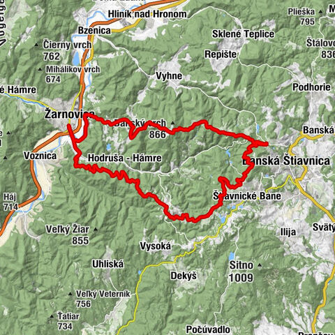 Helligon Trail štart – Tajch - ČERVENÁ STUDŇA-Runde 23.10.2021