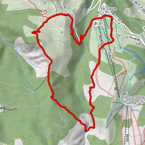 Route 'Hameau du Vivier' Provence-Alpes
