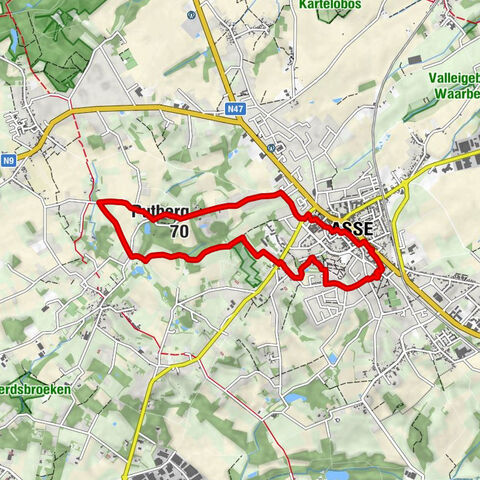 Asse - Speeltuin Waalborrepark - Putberg - Sint-Martinuskerk