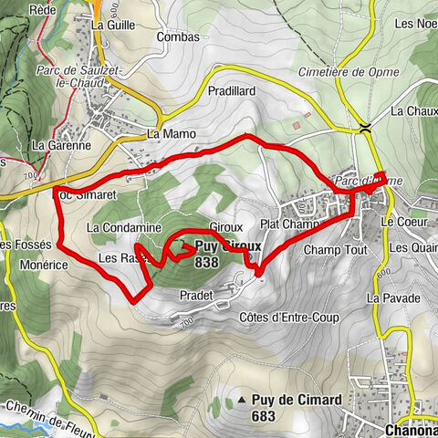 Église Saint-Opme - Opme - Langeavie - Puy Giroux