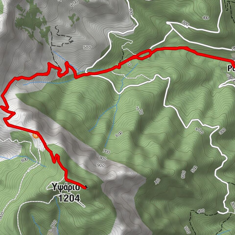 Ποταμιά - path to Ypsario - Υψάριο