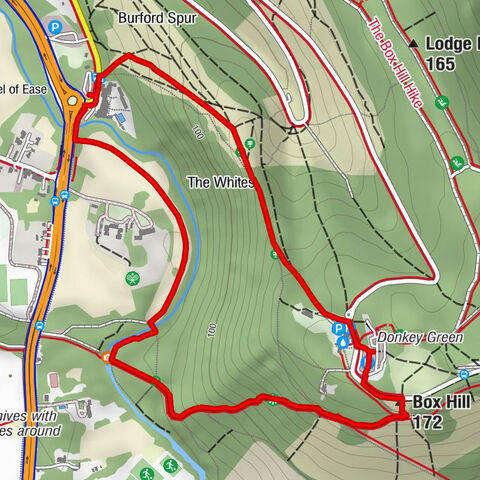 Brockham - Box Hill - Dorking - City of Westminster