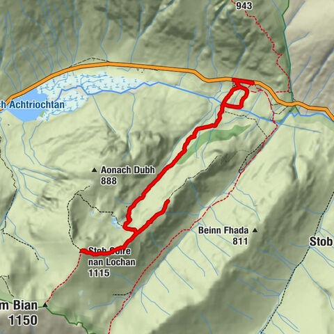 Highland - Stob Coire nan Lochan - Geàrr Aonach
