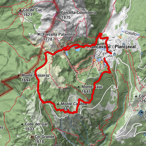 Anillo de Casera Valle Friz y Refugio Arneri entre dolinas kársticas y espléndidas floraciones