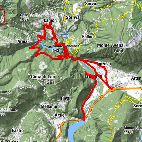 2024-07-28 Lamon da La Fenadora Frassene Agana. Ritorno dal Lago Senaiga Fonzaso