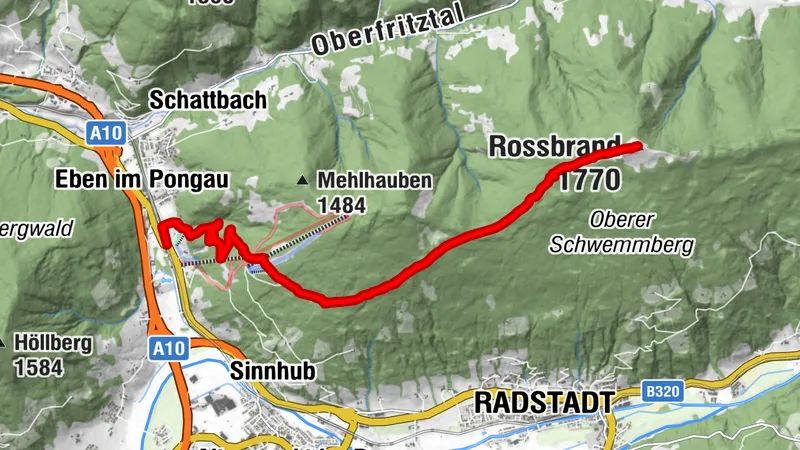 Rossbrand sobre Reitlehenalm