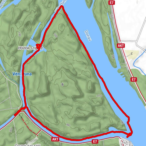 Gemenc: Koppány- sziget kajakkal