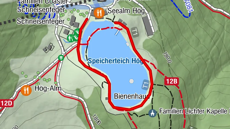 Rundwanderweg Högsee