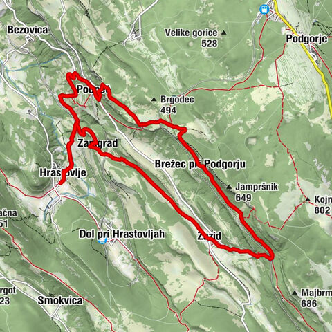 Por el camino del patrimonio de Hrastovlje y alrededores