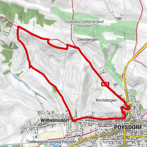 »tut gut« Wanderweg Poysdorf | Route 3