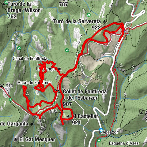 Cova del Tron Sec, Gola del Llop,