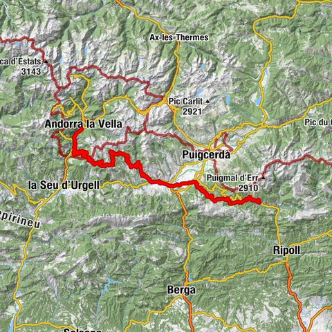 Trans Pyrenäen eMTB - Etappe 4: Planoles - Andorra