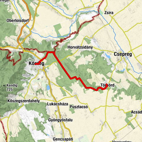 Tömörd - Köszeg (Kektura)