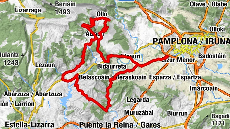 Zizur Mayor. Ruta del Agua