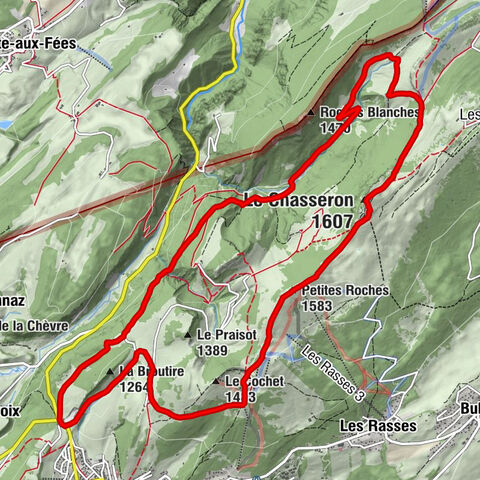 Col des Etroits - Petites Roches - Hôtel du Chasseron - Le Chasseron