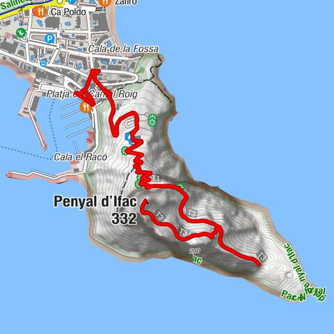 Calp - Mirador de Carabiners - Penyal d'Ifac