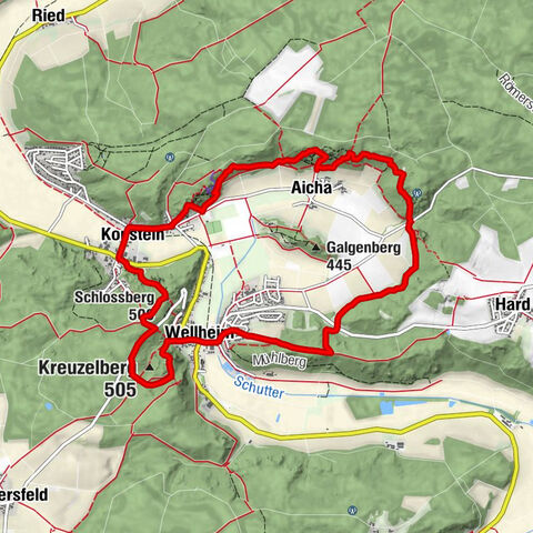 Aicha - Kletterheim Aicha - Gasthaus Zur Luft - Schlossberg