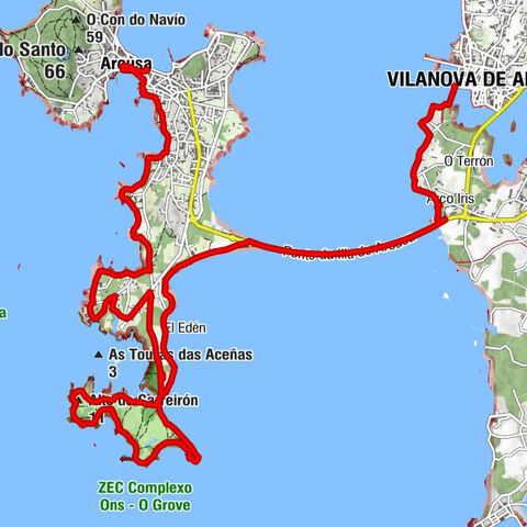 O Nicho - O Carreirón - Alto do Carreirón - Vilanova de Arousa