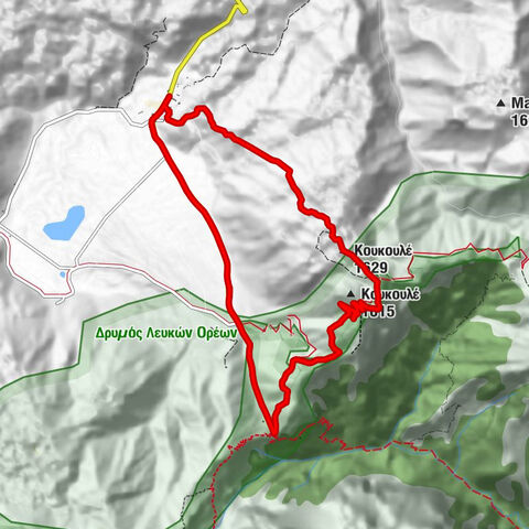 Ομαλός - Κουκουλέ - Kallergi Shelter