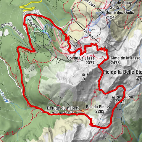 Laval-en-Belledonne - Col de La Jasse - Cime de la Jasse - Bouquetins