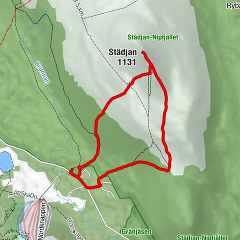 Älvdalens kommun - Städjan - Gränjesåsvallen