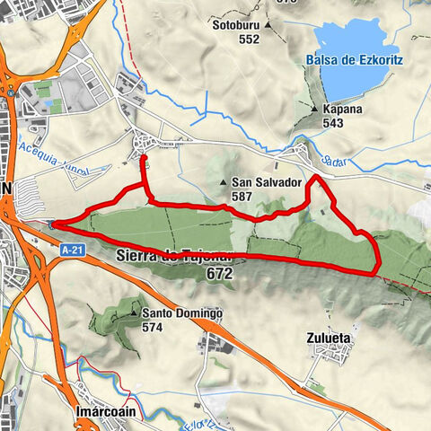 Zolina - Sierra de Tajonar - Noáin