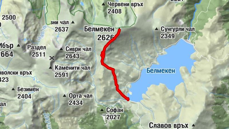 Благоевград - Белмекен