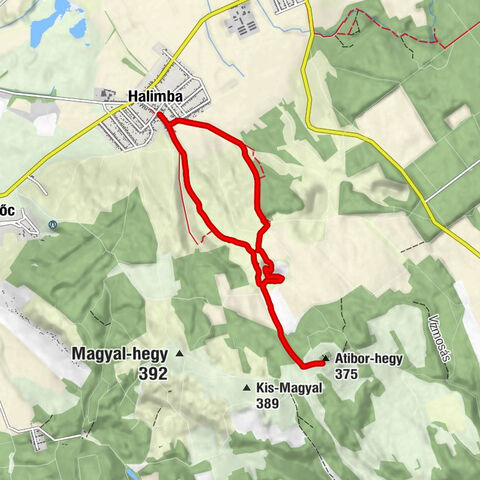 Nagyboldogasszony-templom - Atibor-hegy - Halimba
