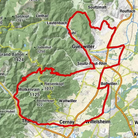 Mythische Orte am Oberrhein - Thann – Soultzmatt