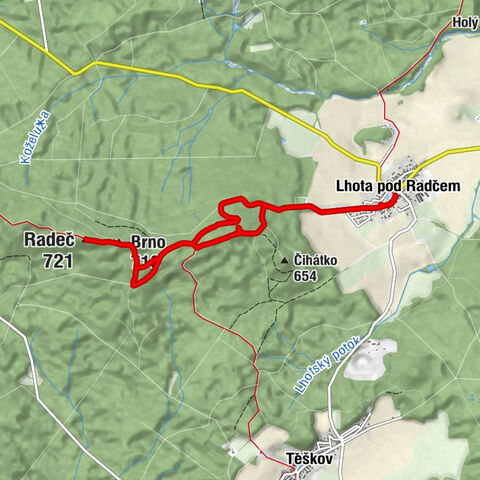 Lhota pod Radčem - svatý Filip a Jakub - Brno - Radeč