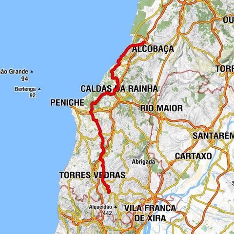 Dois Portos > Valado dos Frades
