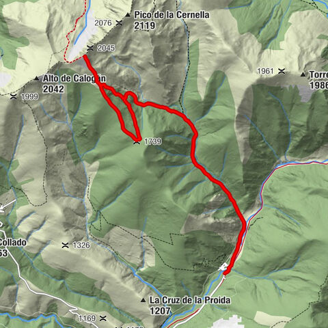Mesón Aguzo - Colinas del Campo de Martín Moro Toledano - Pradera de Susano - Pico Catoute