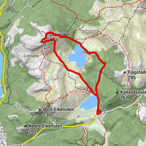 Gramstad - Revholen - Dalsnuten