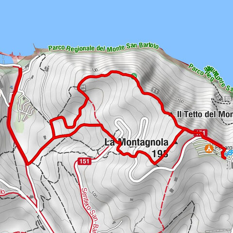 Pesaro - Il Tetto del Mondo - La Montagnola