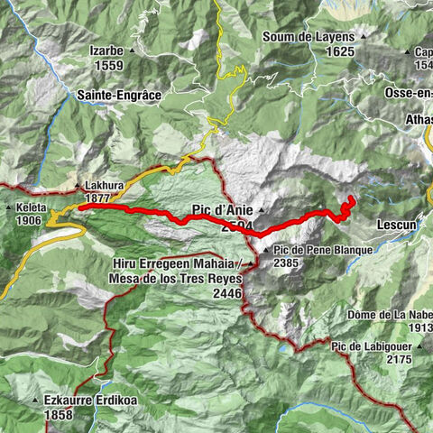 Belaguako aterpetxea/Refugio de Belagua - Belaguako aterpetxeko jatetxea - Punta de la Cruz - Lescun