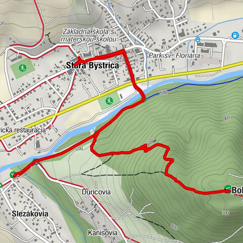 okres Čadca - Bobovec - Kostol sv. Michala archanjela - Zbojnícka bašta