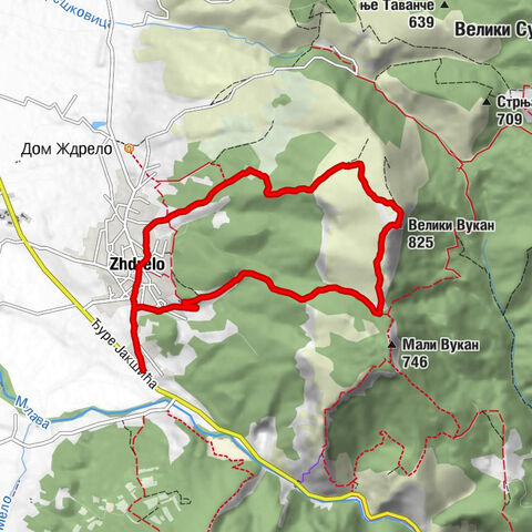 Ждрело - Велики Вукан