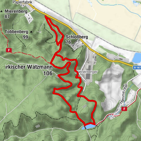 Bad Freienwalde (Oder) - Bismarckturm Bad Freienwalde - Schloßberg - Märkischer Watzmann